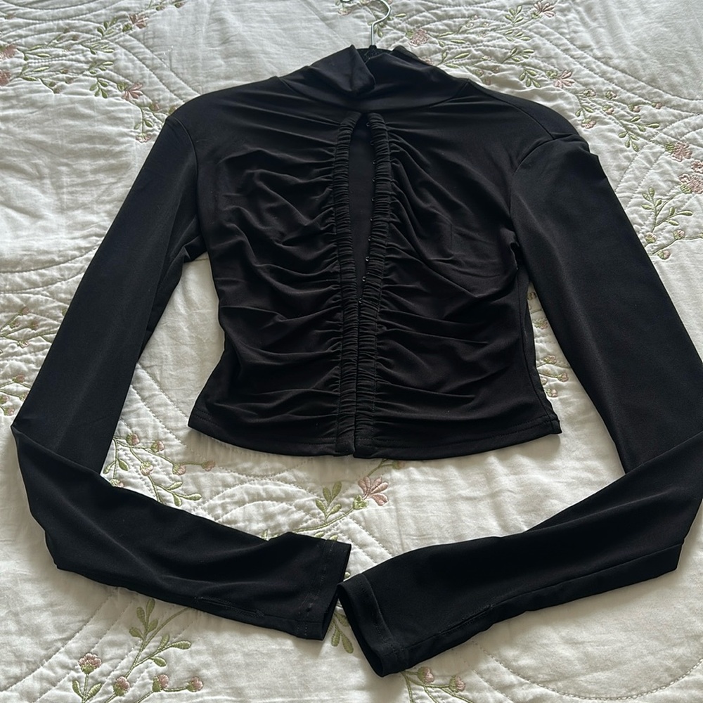I AM GIA long sleeve blouse